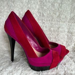 Jessica Simpson Colorblock Heels